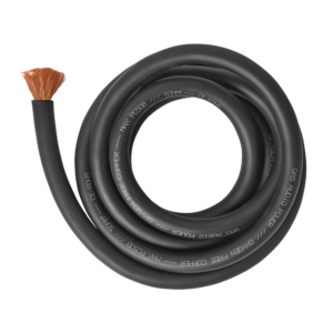 GAS MAX black 50mm² OFC power cable, 2 meter